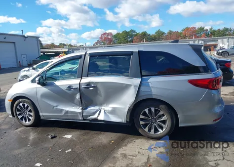 2022 Honda Odyssey Ex-L из США, поврежденный, VIN 5FNRL6H77NB059655